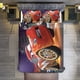 thumbnail image 5 of Cars Piston Cup Circuit Blue, Red, Lightning McQueen And Mater 3 Piece Toddler Thickening Bed Set - Comforter, 5 of 5