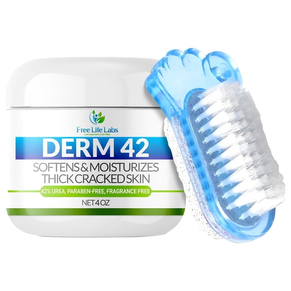 Crema para Pies Free Life Labs Urea 42% con Manteca de Karité y Mango 120 mL