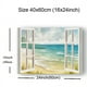 thumbnail image 4 of 1pc Canvas Poster, Open Window To Beach Landscape Wall Art Decor, For Living Room Wall Decor, Bedroom Wall Decor, Office Kitchen Wall Decor, No Frame, 4 of 4