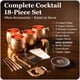 thumbnail image 5 of Juego de tazas de cobre Moscow Mule, 4 tazas martilladas, 100% cobre puro, 5 of 6