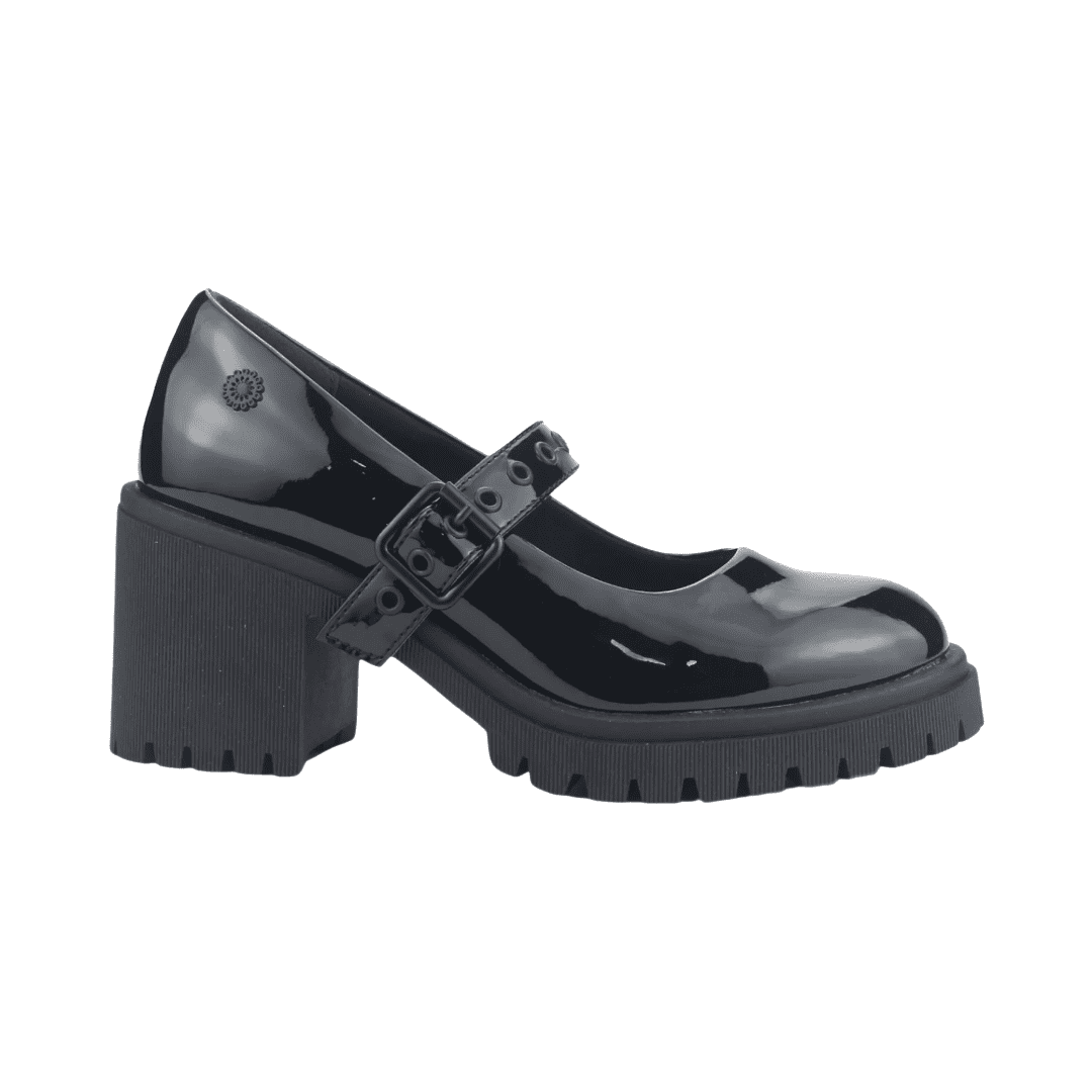 Zapatos Chalada Negro Charol Mujer 1-jordi-2 - Talla 36