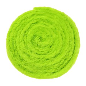 Magideal - Cinta De Piel Artificial, Tira Peluda, Cinta De Recorte Artesanal, Falda De Árbol De Navidad Para Ropa, Decoración Navideña, Celebraciones Navideñas Verde