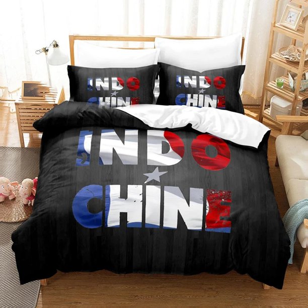 Indochine Rock Bedding Set Pillowcase Bed Set Aldult Kid Bedroom Duvetcover Sets