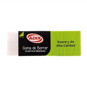 Adix - Goma De Borrar Plástica 6X2X1Cms