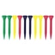 thumbnail image 1 of 10 Count Golf Tee PE Plástico Práctica De Golf Ayudas Para Entrenamiento Accesorios 60 Mm, 1 of 5