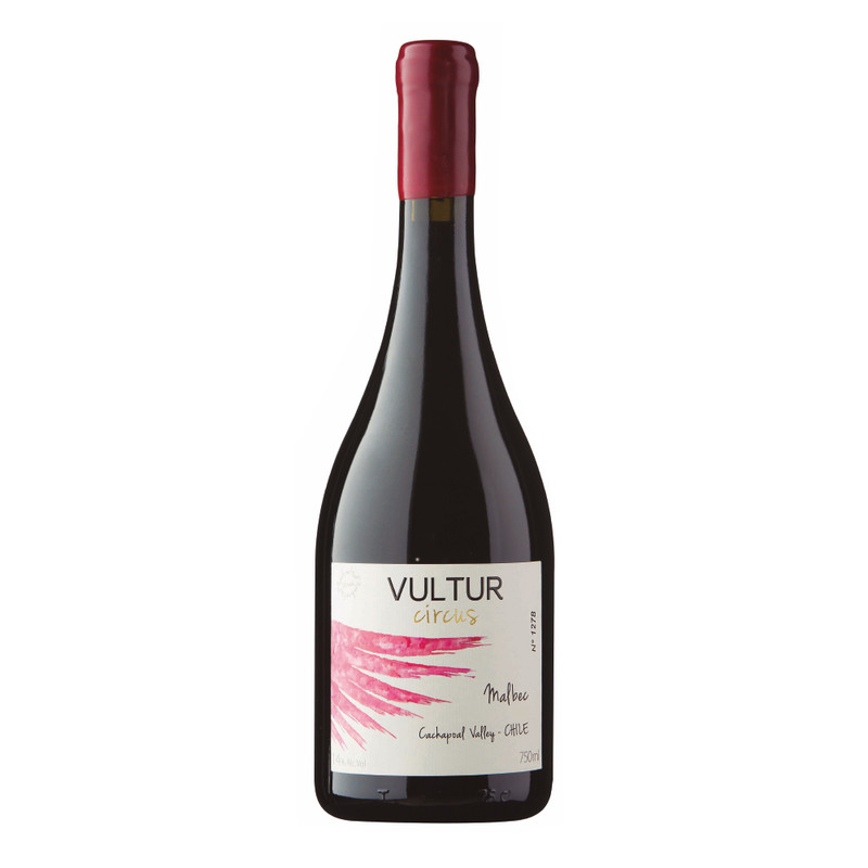 Vino Vultur Circus Malbec.