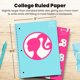 thumbnail image 3 of Juego de 3 cuadernos de espiral Yoobi x Barbie, 100 hojas, 3 of 9