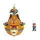 thumbnail image 3 of Figura de acción Nintendo deluxe Bowser Ship playset, 3 of 10