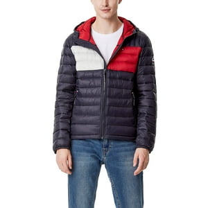 Chaqueta Tommy Hilfiger Ultra Loft Puffer Para Hombre, Resistente Al Agua