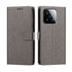 thumbnail image 2 of Cartera para Xiaomi 17 Max con Soporte y Correa, Gris, 2 of 6
