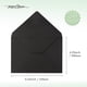 thumbnail image 3 of Sobres JagerGreen A4 10,8 × 15,9 cm negro – paquete de 50, 3 of 8