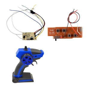 Magideal - Accesorio De Control Remoto Rc 4Ch Con Receptor Y Placa Pcb Para Barcos , Azul