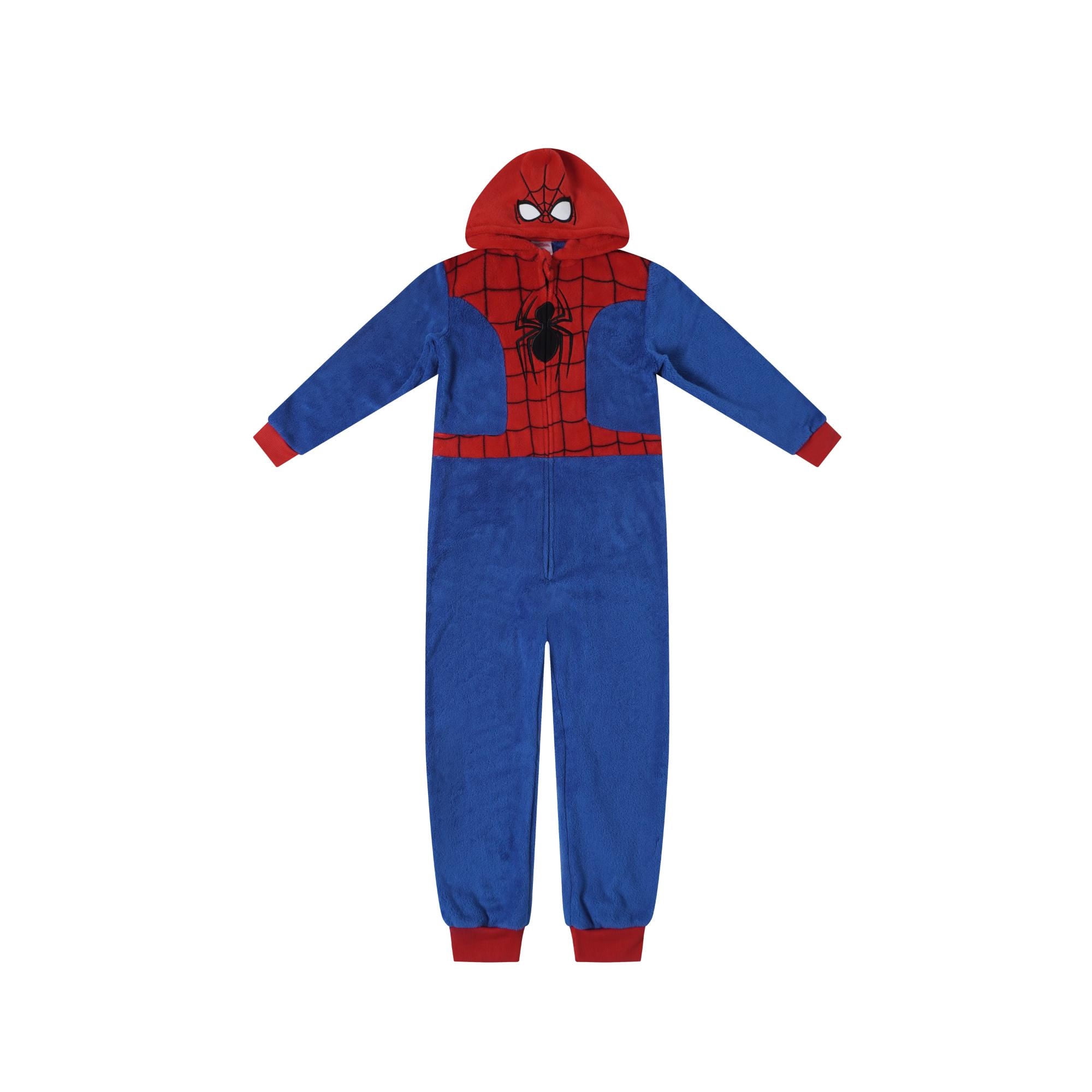 Pijama Enterito Disfraz Spiderman Niño 4 - 6