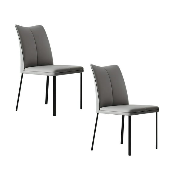 Pack 2 Sillas De Comedor Gris Seek By LuBabycas
