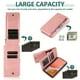 thumbnail image 2 of Premium Leather Phone Case for Samsung Galaxy A33 A53 A73 5G S20 S20 PLUS S20 Ultra S21 S22 Ultra S23 S23 PLUS S23 Ultra - Enjoy Soft Skin-Feeling & Multi-Card Zipper!, 2 of 3