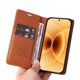 thumbnail image 4 of Funda Billetera de Cuero para Xiaomi 17 con Tarjetero y Soporte - Tapa Magnética Marrón, 4 of 5