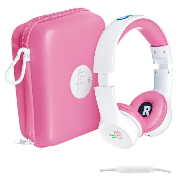 Audífonos Clevy Kids Over-Ear con Cable y Micrófono HD Límite de Volumen 85dB
