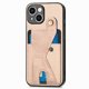 thumbnail image 4 of Funda Resistente para iPhone 15 Plus con Tarjetero y Soporte, Diseño Magnético Blanco, 4 of 5