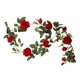thumbnail image 1 of 6 Pies Flor Artificial Seda Rosa Hoja Guirnalda Vid Casa Boda Jardín Decoraciones Rojo 10 Cm, 1 of 5
