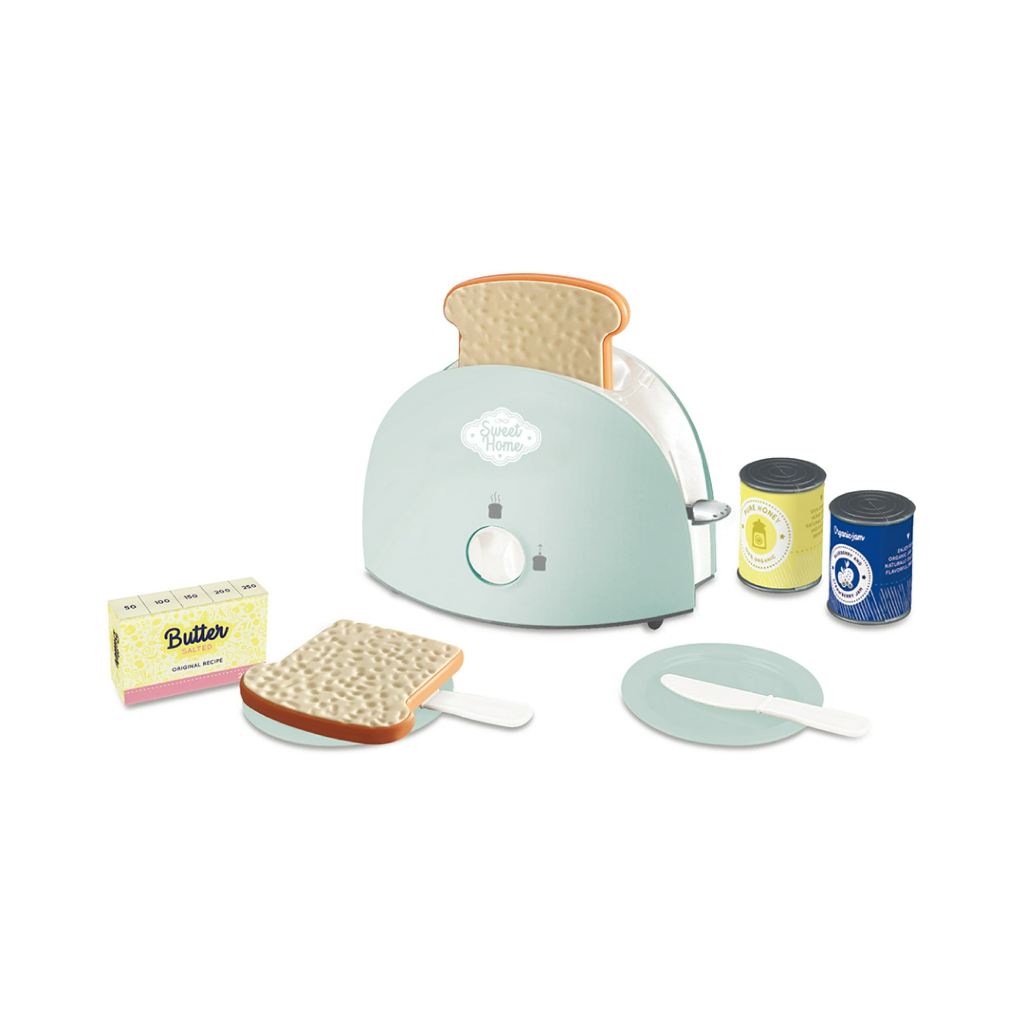 Sweet Home - Mi Primera Tostadora Con Tostadas Saltarinas Y 10 Accesorios