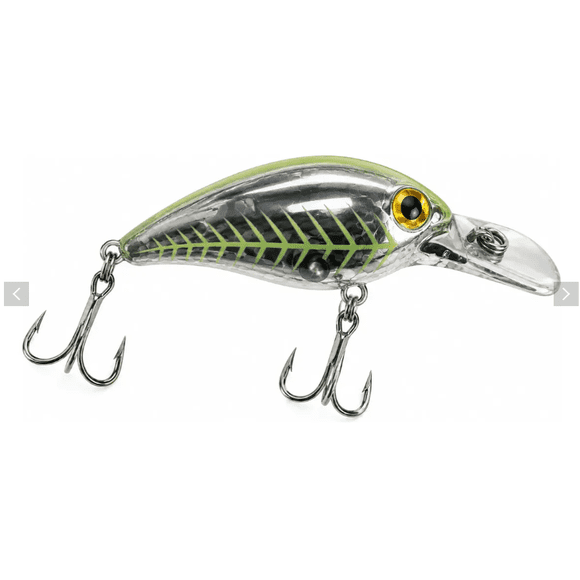 Señuelo Pesca Pocha Salmon Trucha 7cm 28g Spinning 06 Verde Rayas