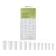 thumbnail image 1 of 240 Uds Puntas De Uñas Manicura Artificial Elegante Portátil Para Práctica En El Hogar Regalo Forma De T Transparente, 1 of 5