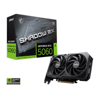 Tarjeta De Video Msi Nvidia Geforce Rtx 5060 Shadow 2X Oc, 8Gb Gddr7, 128-Bit, Pci-E 5.0