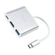 thumbnail image 1 of Adaptador Hoco Tipo C A Hdmi - Usb 3.0 - Pd Hb14 azul, 1 of 4