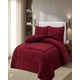thumbnail image 4 of Cobertor De Invierno Con Textura King 250x270cm Burdeo, 4 of 4
