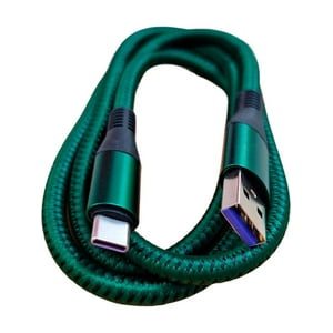 Gen - Cable Usb Tipo C Carga Rapida Grueso Reforzado Resistente Multicolor