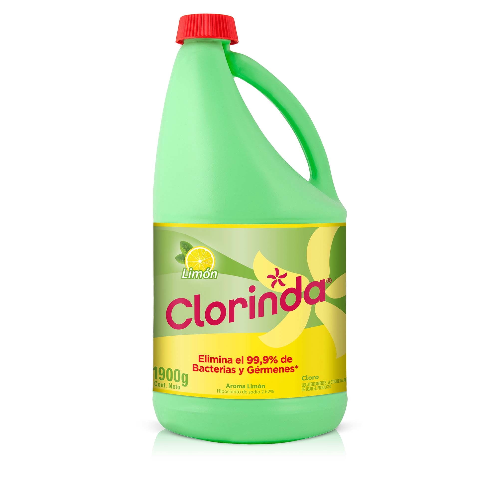 Cloro Líquido Limón Botella 1.9 g Clorinda