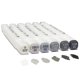 thumbnail image 1 of Marcadores Arhomet 6 piezas Gris Frío de Punta Dual a base de Alcohol, 1 of 6