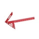 thumbnail image 5 of Herramienta De Medición De Centro Calibre Central Portátil Para Dibujo De Construcción De Ingeniería Sistema Métrico Rojo, 5 of 5