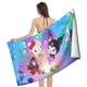 thumbnail image 4 of Hello Kitty Toalla de playa de secado rápido con diseño temático, regalo para mujeres y niñas, ideal para cumpleaños, fans, amantes de la música, uso en la playa o al aire libre, 78 × 160 cm, 4 of 6