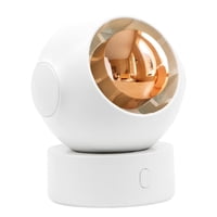 Bothyi - Ventilador Pequeño Portátil, Enfriador De Aire Con Batería De 3 Velocidades, Regalos De Verano, Blanco