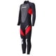 thumbnail image 4 of Traje De Neopreno De 3 Mm Para Hombre, Traje De Cuerpo Completo Para Buceo, Natación, Rojo M, 4 of 5