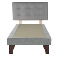 Gaex - Base De Cama 1.5 Plz Box Respaldo Berna