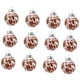 thumbnail image 4 of 12 Bolas Navideñas De 2,4 Pulgadas Con Diseño De Vaca, Multifuncionales, Temática Occidental, Marrón Y Blanco, 4 of 5