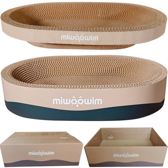 Set de rascadores para gatos miwoowim Compact de 3 piezas para gatos de interior