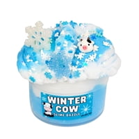 Generic - Slime Winter Cow Cloud, 240 Ml, Blanco Y Azul Con Aroma A Vainilla