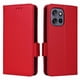 thumbnail image 5 of Funda Cartera para Motorola MOTO Edge 50 Neo 5G Tapa Flip con Ranuras y Soporte Rojo, 5 of 5