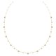 thumbnail image 1 of Collar Swarovski Imber Strandage con cristales transparentes en tono dorado, 1 of 6