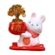 thumbnail image 1 of Estatuilla De La Suerte De La Riqueza Del Año Del Conejo, Hucha De Resina, Adorno, Decoración De Mesa, 1 of 5
