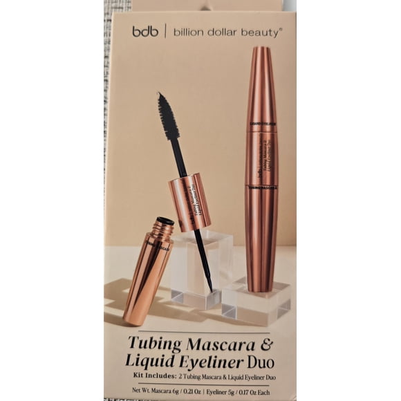 Máscara Tubing Waterproof Billion Dollar Beauty 2 Unidades