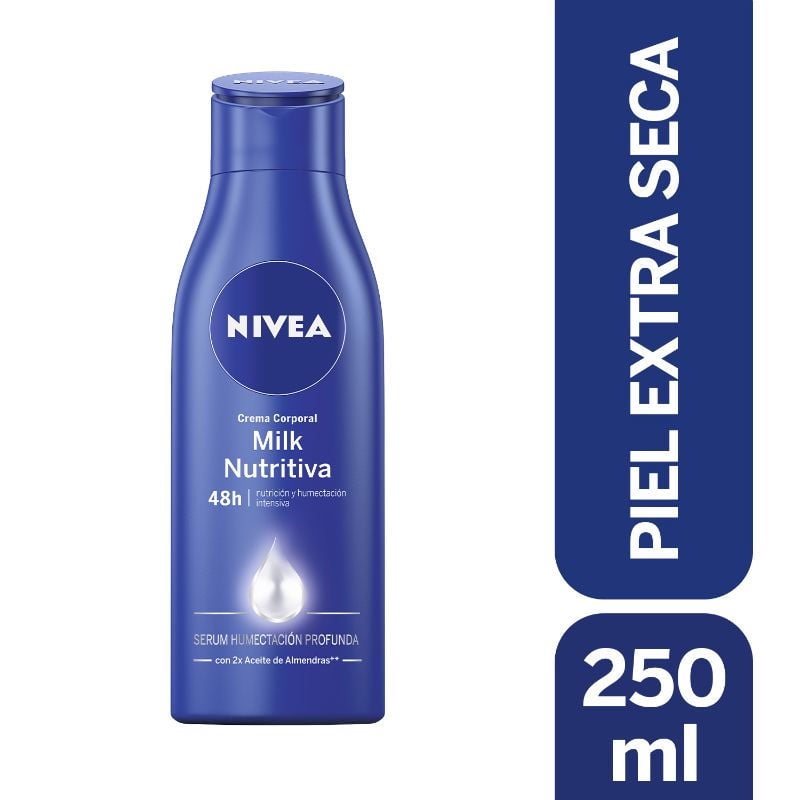Nivea - Crema Corporal Milk Piel Extra Seca