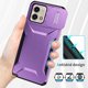 thumbnail image 2 of Funda Resistente para Motorola Moto G Stylus 5G 2023 con Tapa Deslizante y Protección Militar Morado, 2 of 6