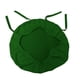 thumbnail image 1 of Funda de cojín para silla LA, lino, poliéster, popelina, verde, paquete de 4, 1 of 2