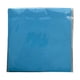 thumbnail image 1 of Papel Alfajor Celeste Ceresinado 100un 14x14cm, 1 of 2