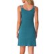 thumbnail image 3 of INSPIRE CHIC Vestido de Dormir de Punto Acanalado para Mujer, Camisón Suave sin Mangas con Dobles Tirantes para Primavera Verano XL Azul Pavo Real, 3 of 6