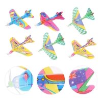 Genérica - Pack 10 Aviones Sorpresa Cumpleaños. Avión Giratorio De 360 Grados